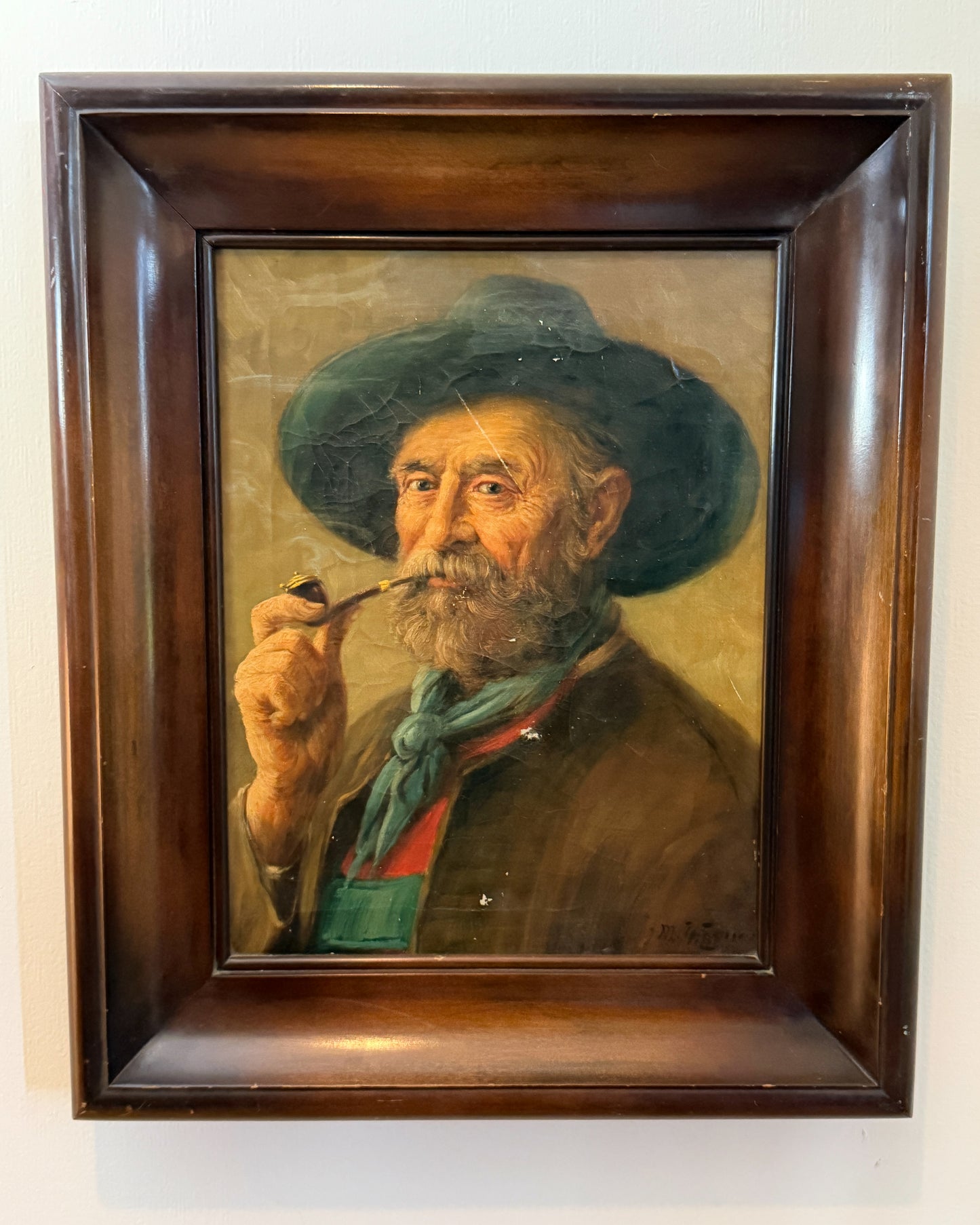 Portrait of a Man with a Pipe