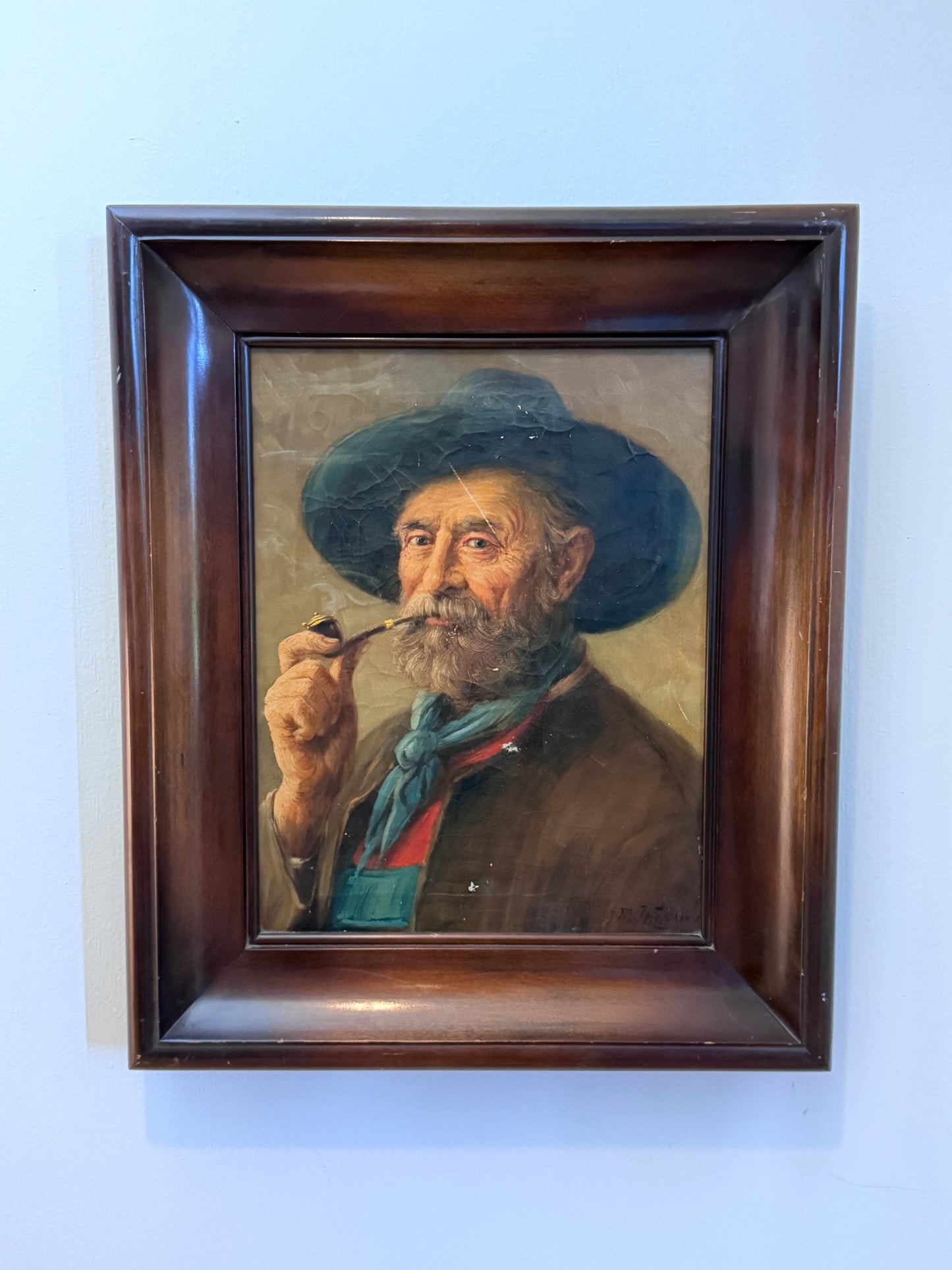 Portrait of a Man with a Pipe