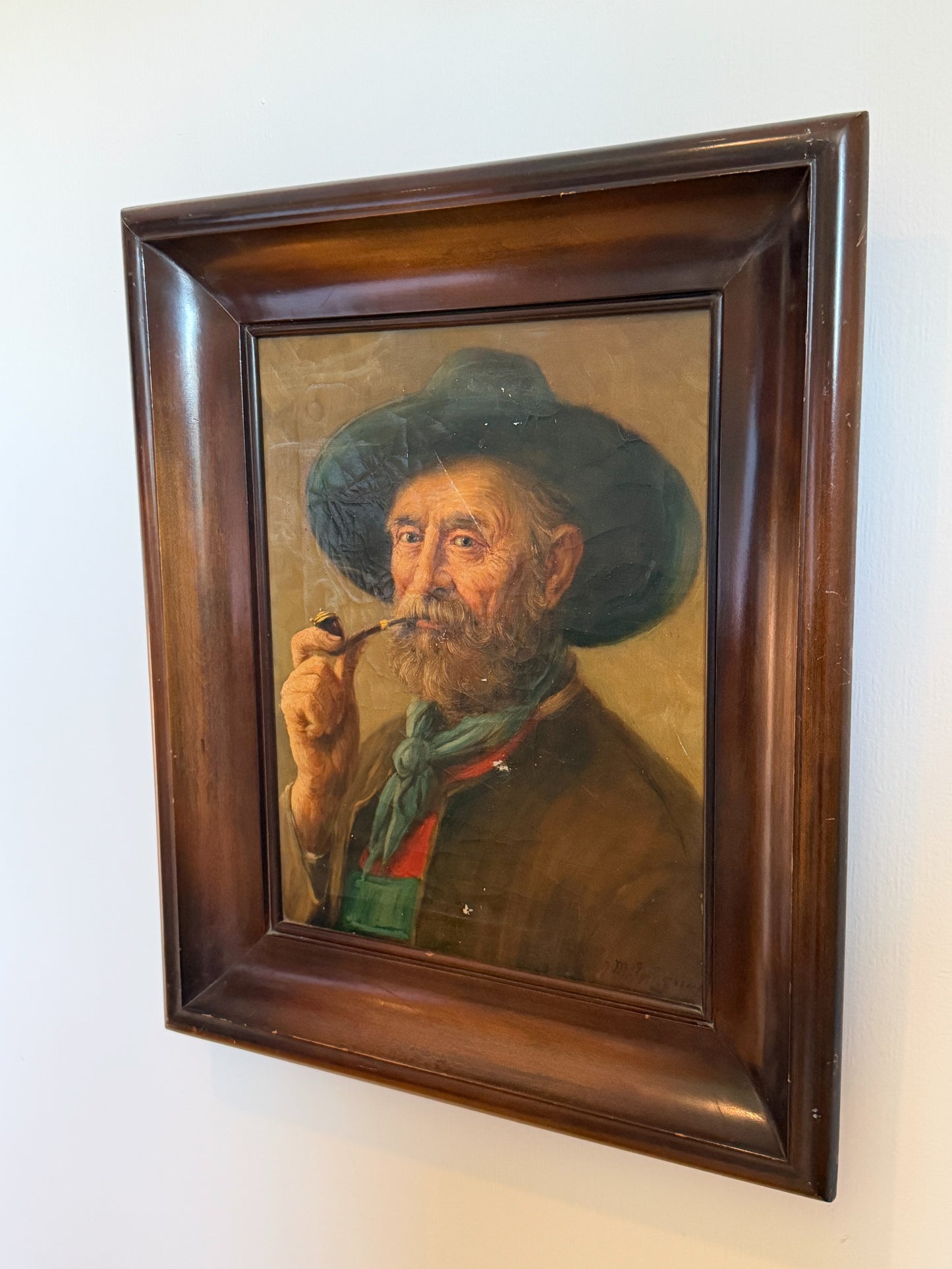 Portrait of a Man with a Pipe
