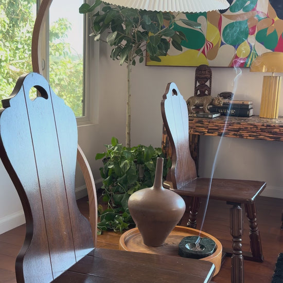 Video of the pair of Tyrolean Brettstuhl chairs, mid-20th century
