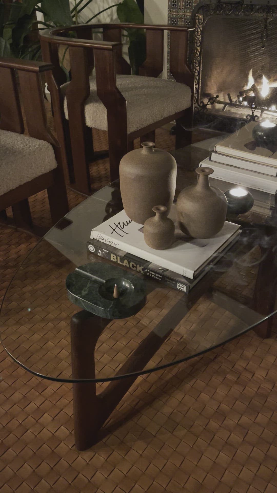 Adrian Pearsall Walnut Ribbon Coffee Table for Craft Associates, 1960s