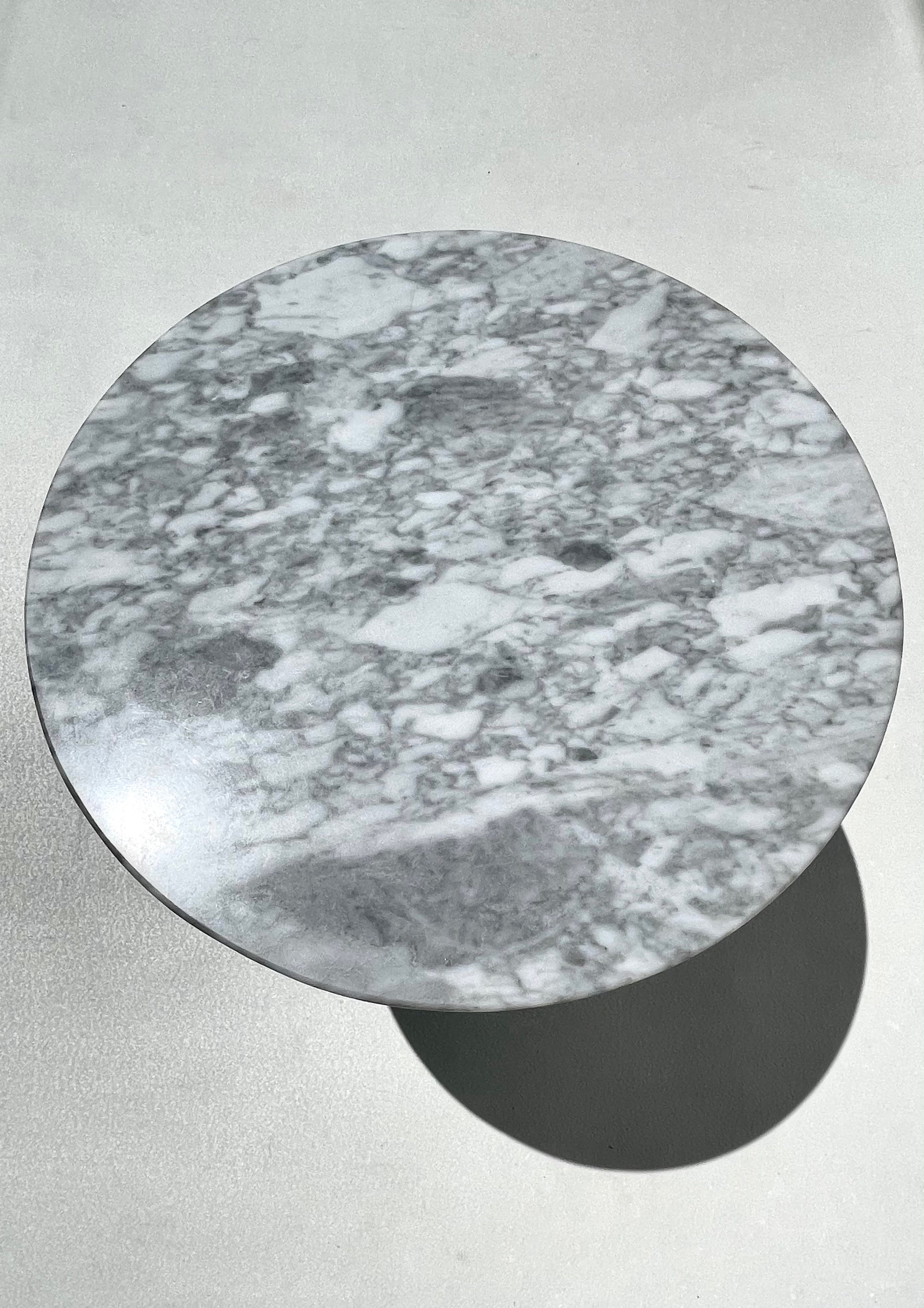 Marble Tulip End Table