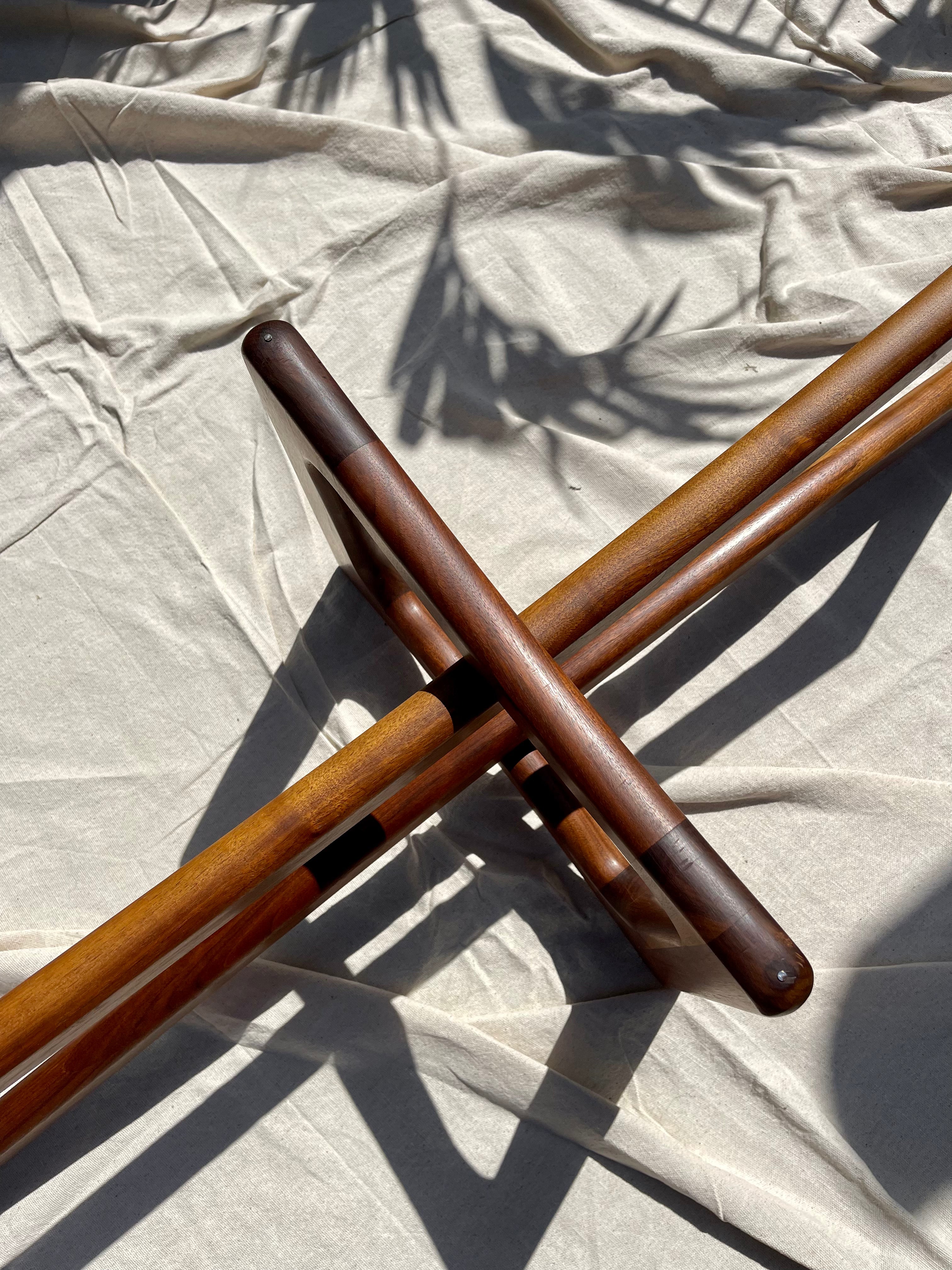 Adrian Pearsall Walnut Ribbon Coffee Table for Craft Associates, 1960s