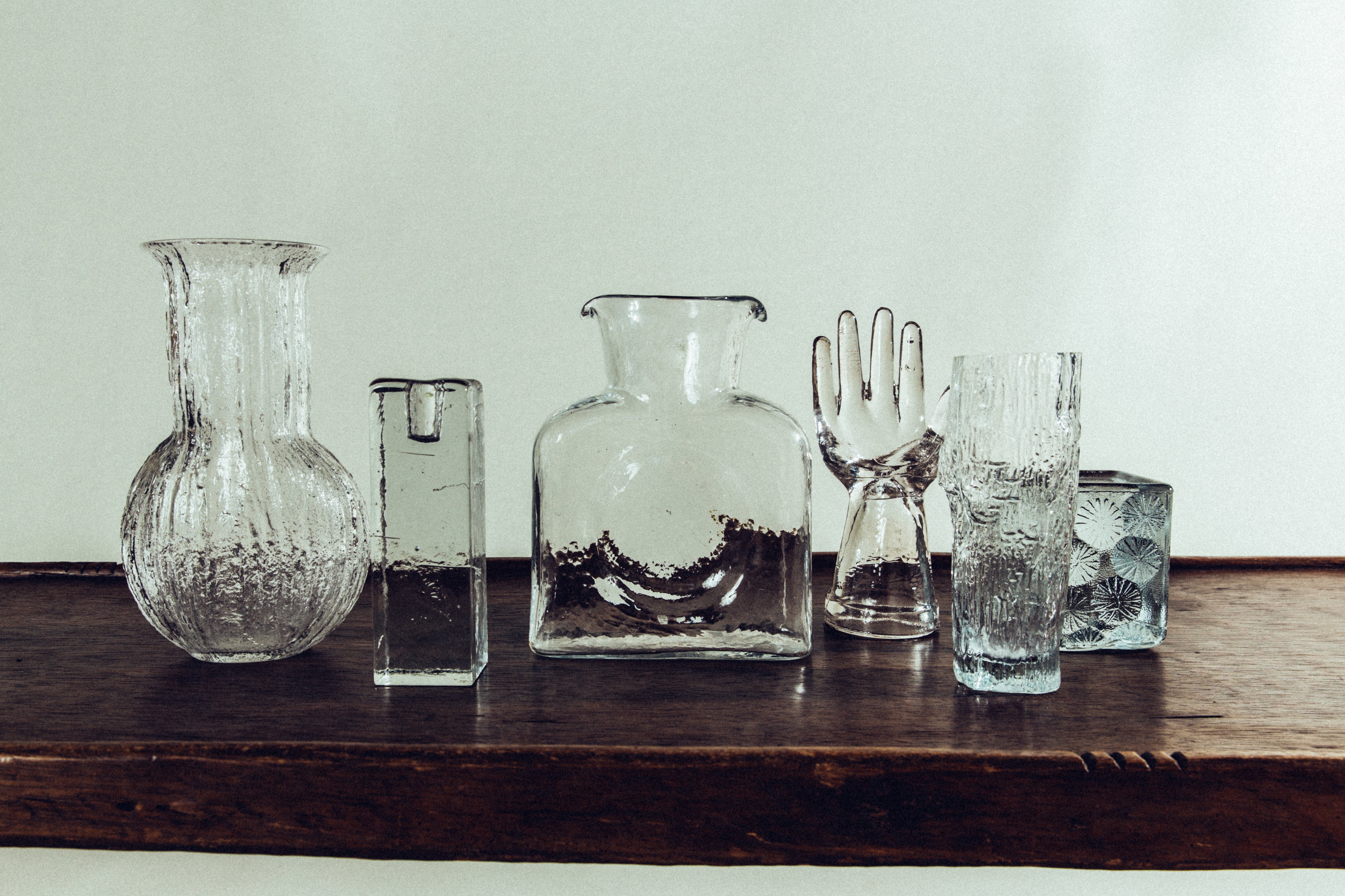 Blenko Glass Carafe • 2 Available • Vintage