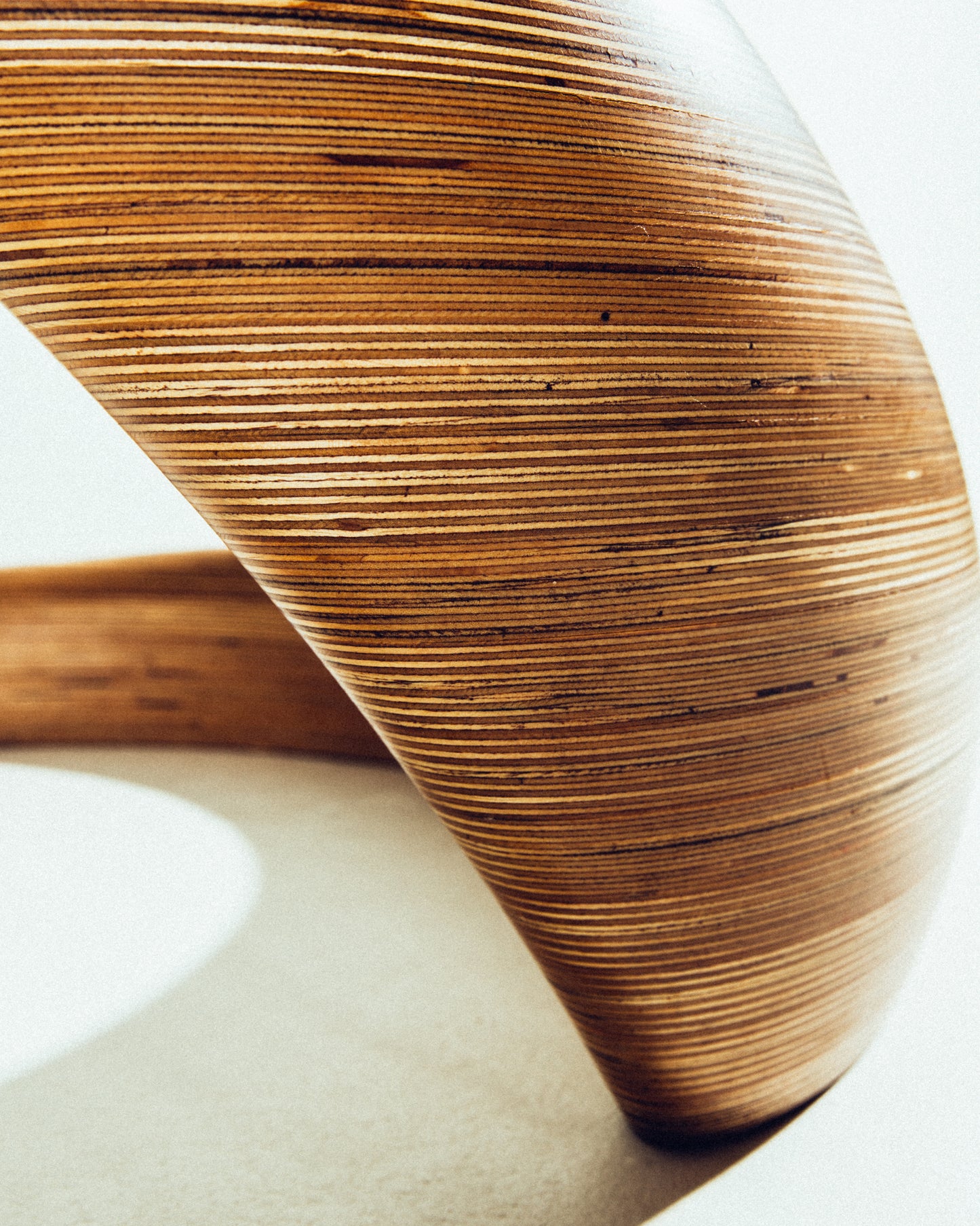 The Spiral Table⁠ by Rock Cross • Handmade in Hawaii 1987