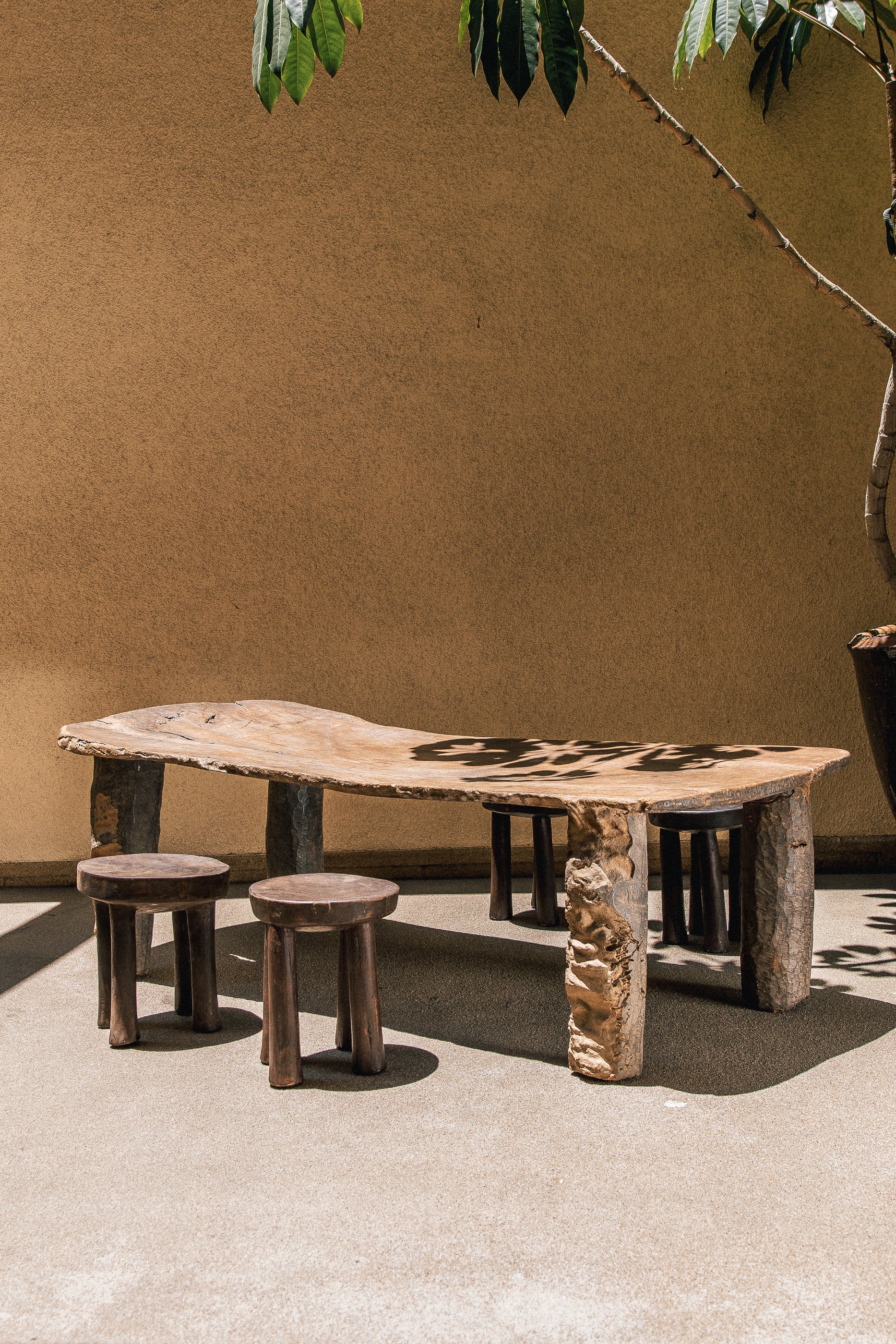 200-year-old Nigerian Nupe Table