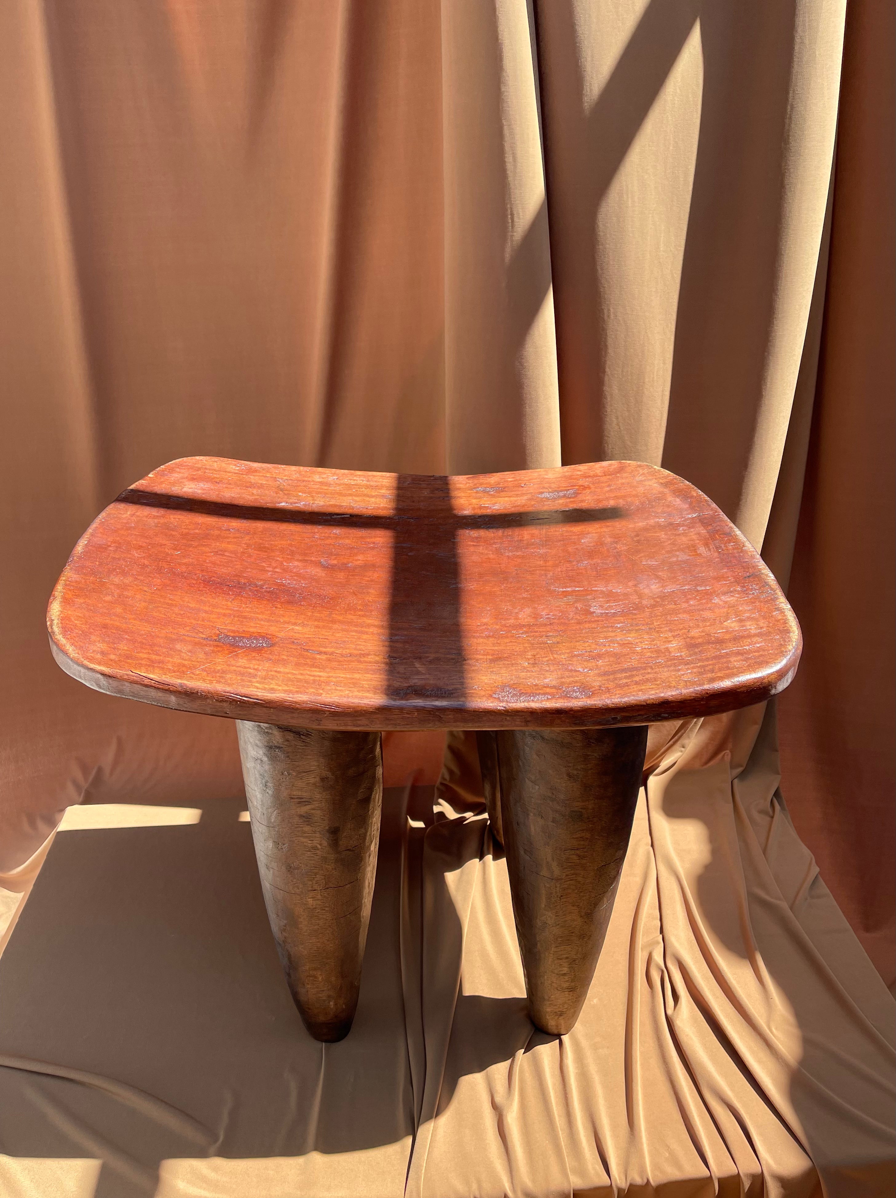 Large Vintage Senufo Stool/End Table from the Ivory Coast⁠⁠ • 04
