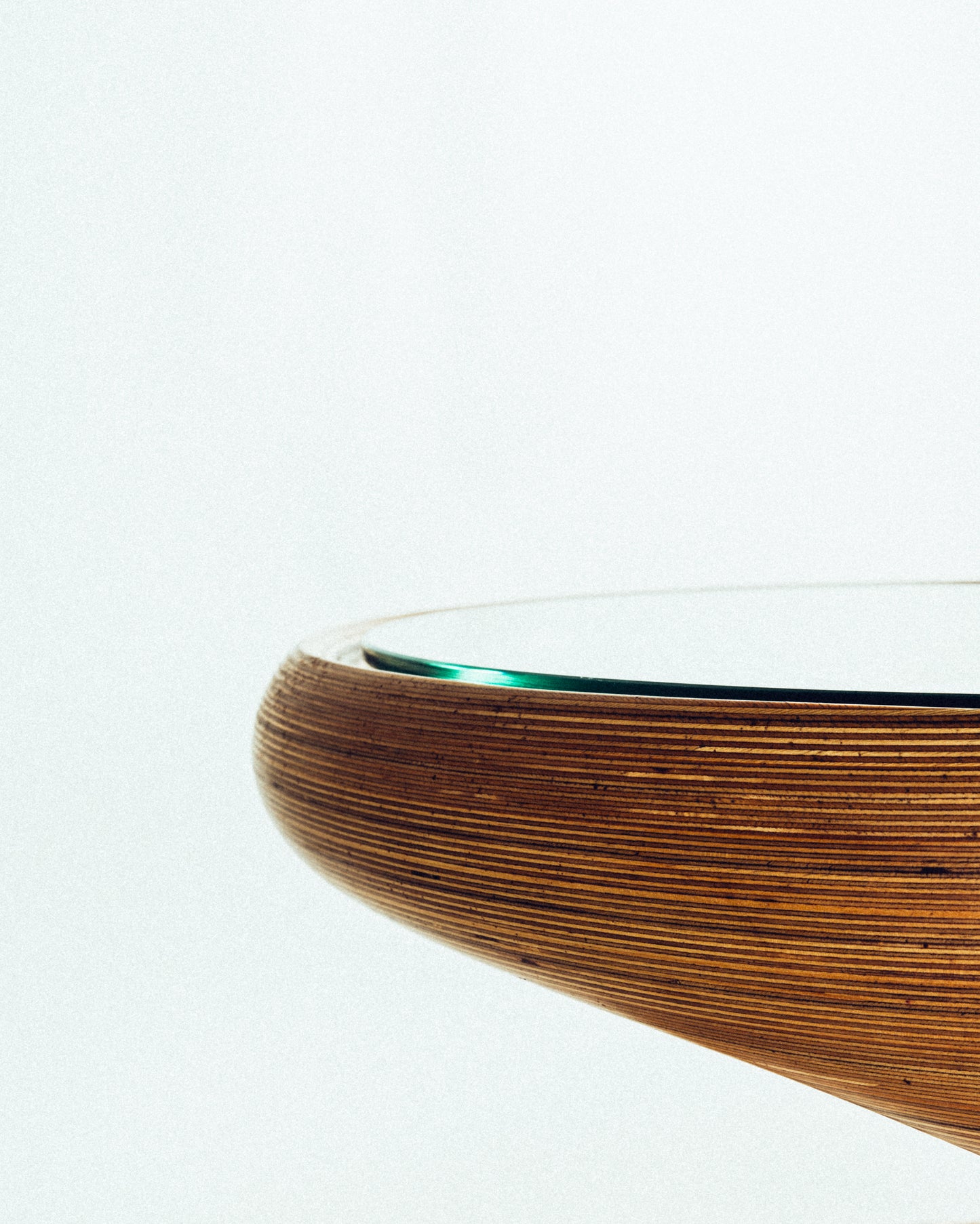 The Spiral Table⁠ by Rock Cross • Handmade in Hawaii 1987
