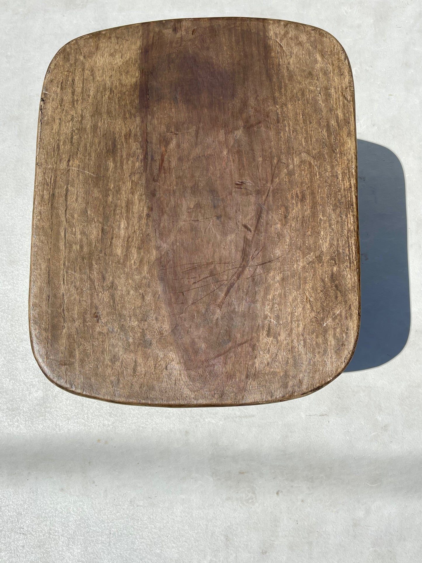 Large Vintage Senufo Stool/End Table from the Ivory Coast⁠⁠