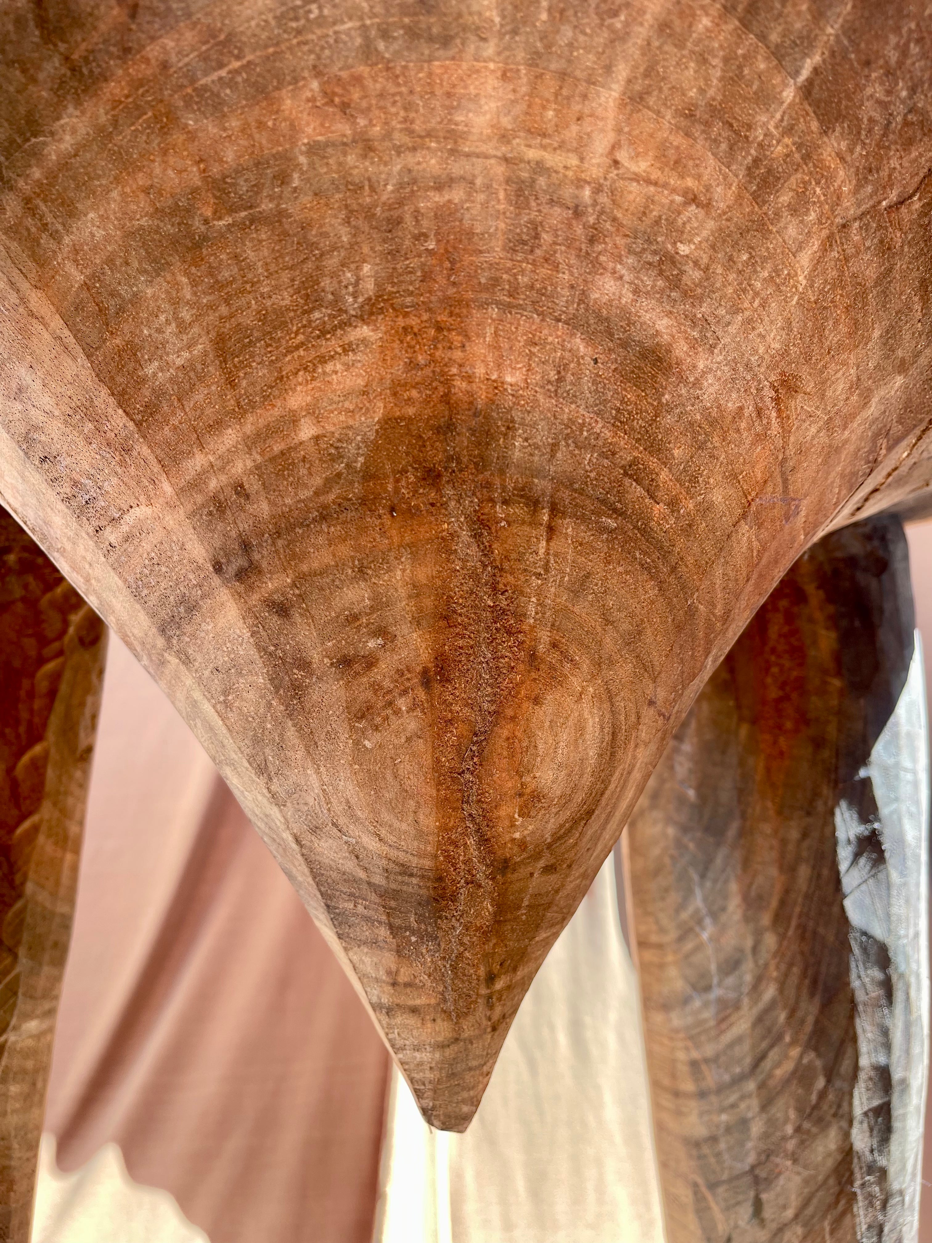 Large Vintage Senufo Stool/End Table from the Ivory Coast⁠⁠ • 01