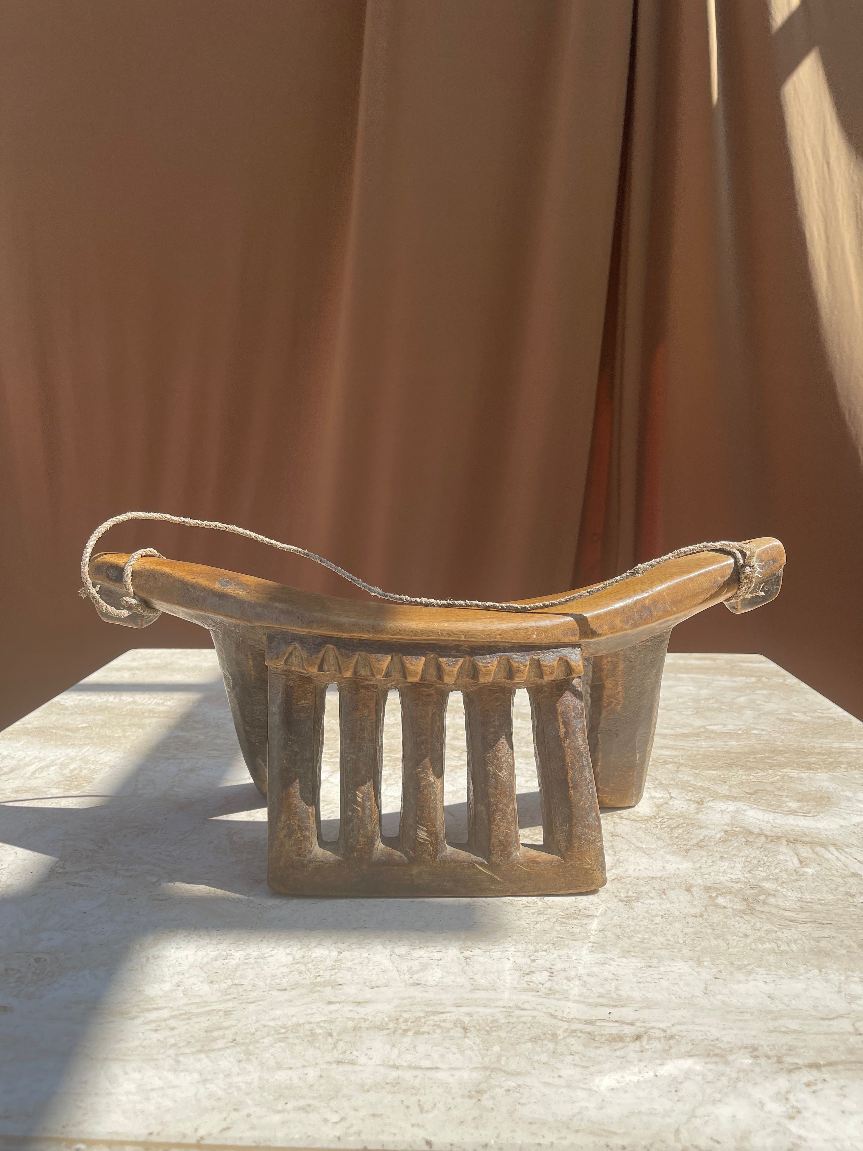 Antique Hand-carved Lobi Stool 02