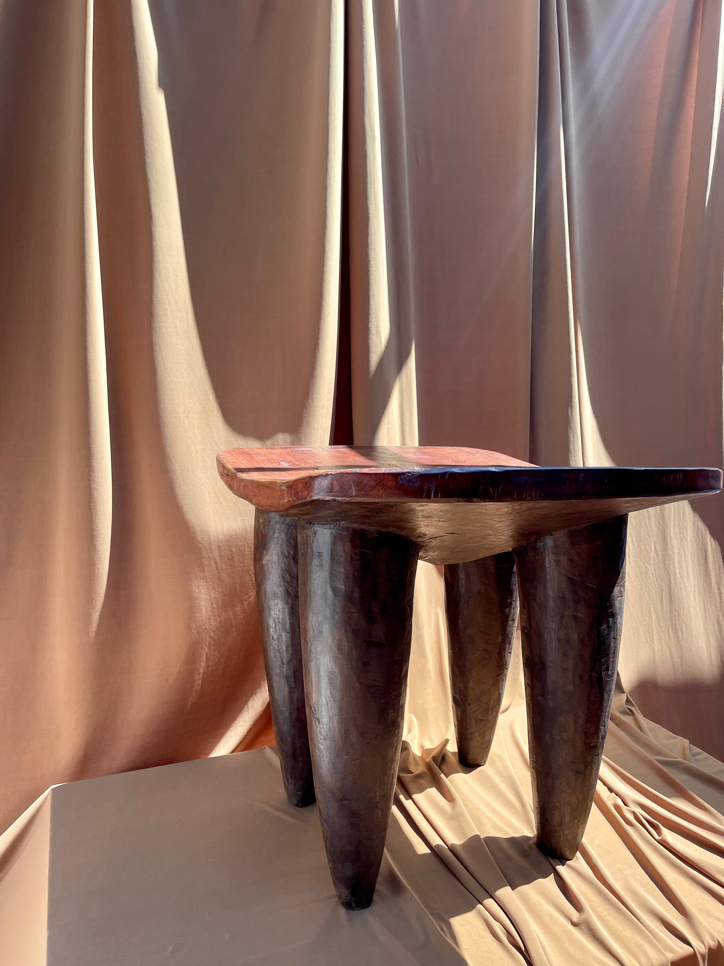 Large Vintage Senufo Stool/End Table from the Ivory Coast⁠⁠ • 04