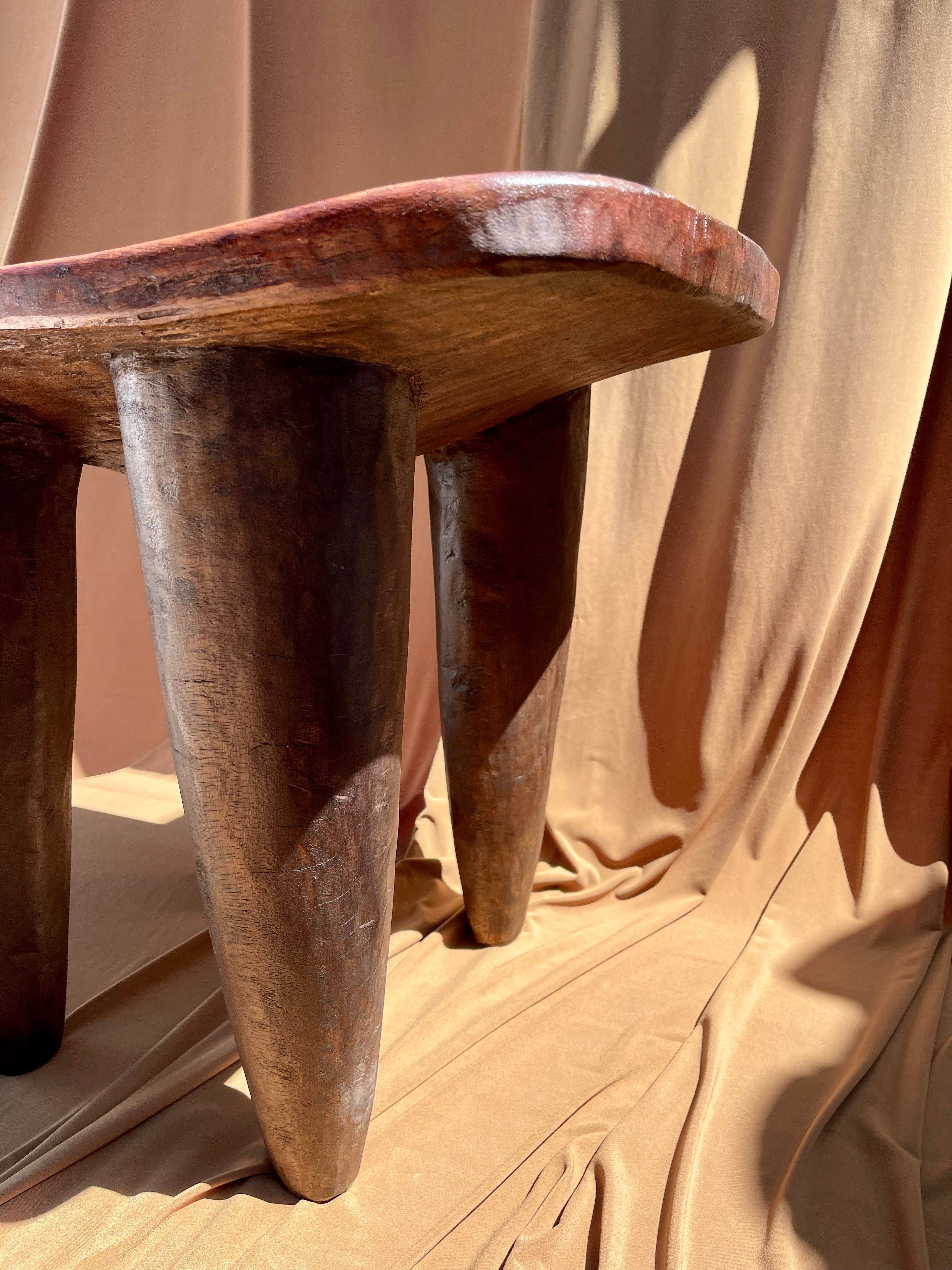 Large Vintage Senufo Stool/End Table from the Ivory Coast⁠⁠ • 04