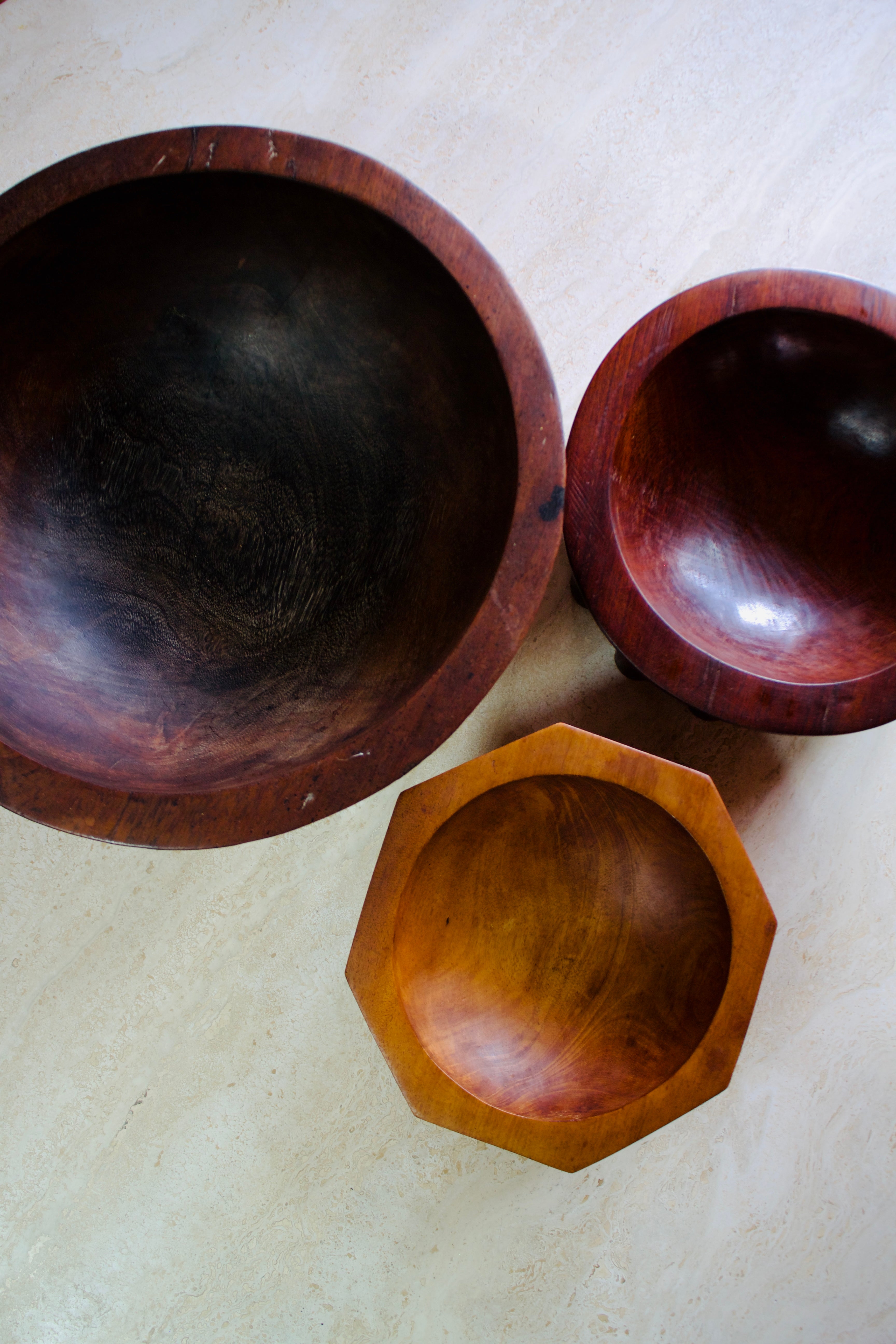 Rare Polynesian Kava Bowl Hand-carved in early 1900s • 02