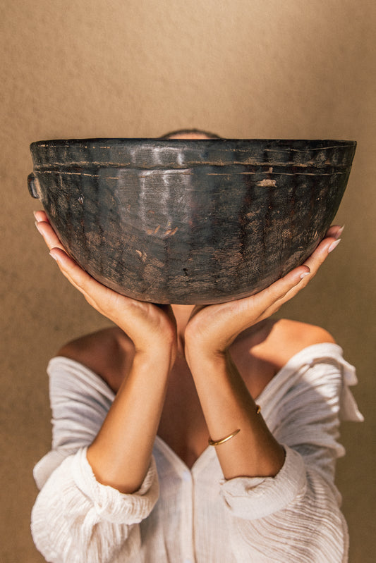 Vintage Nigerian Nupe Bowl