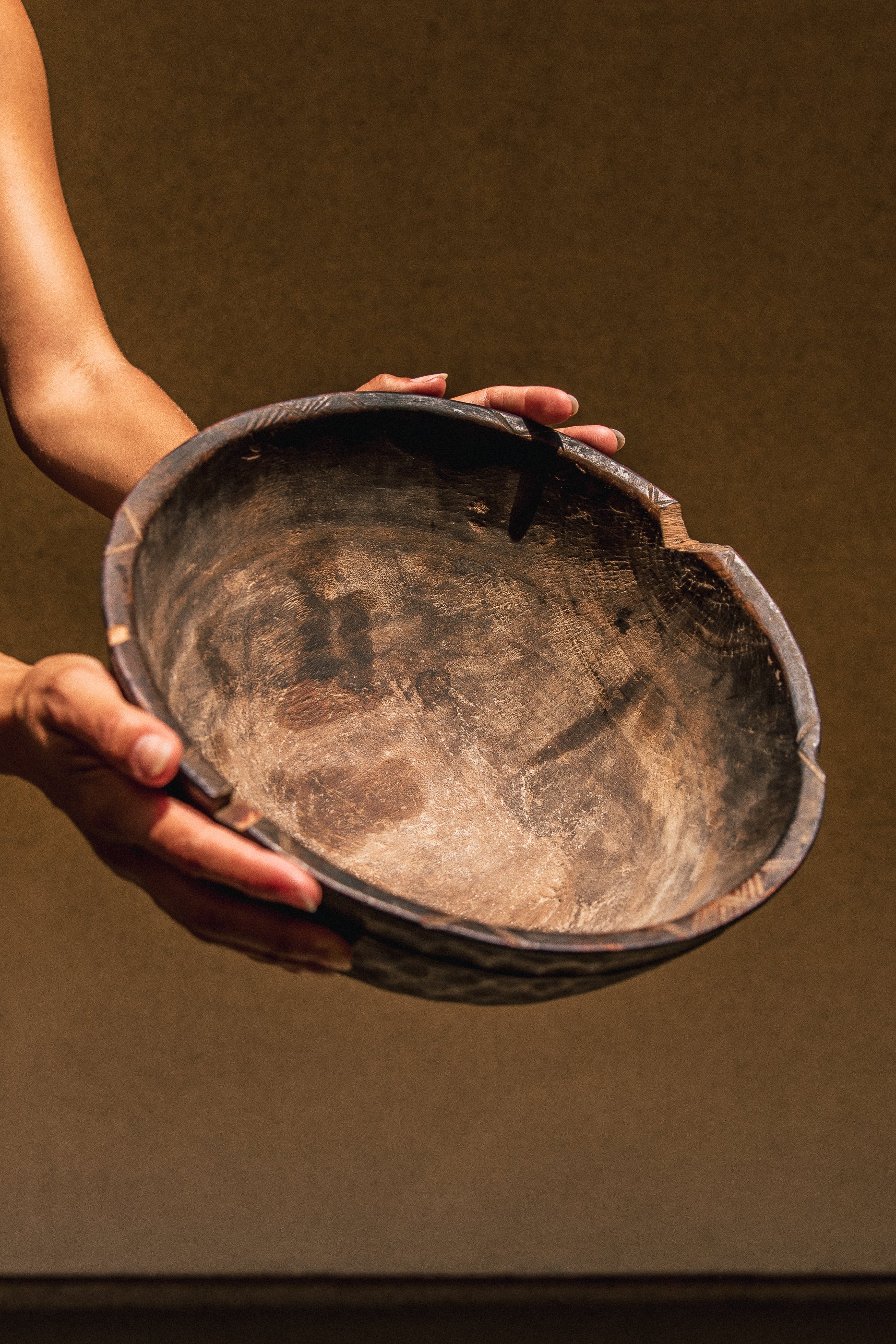 Vintage Nigerian Nupe Bowl
