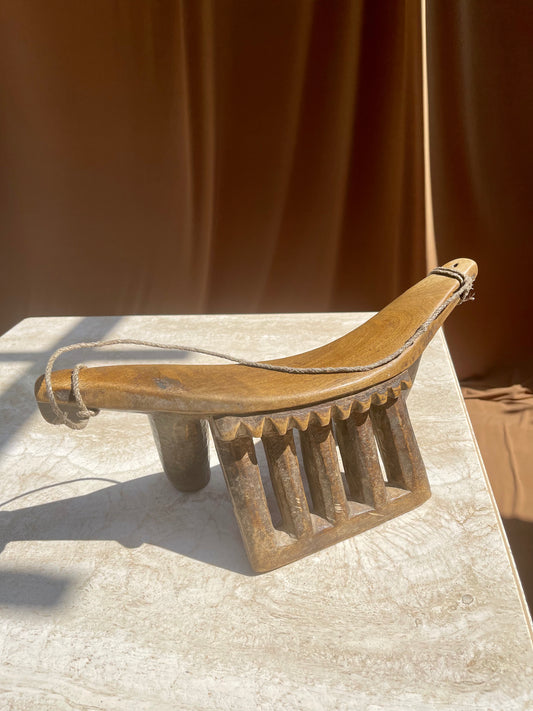 Antique Hand-carved Lobi Stool 02