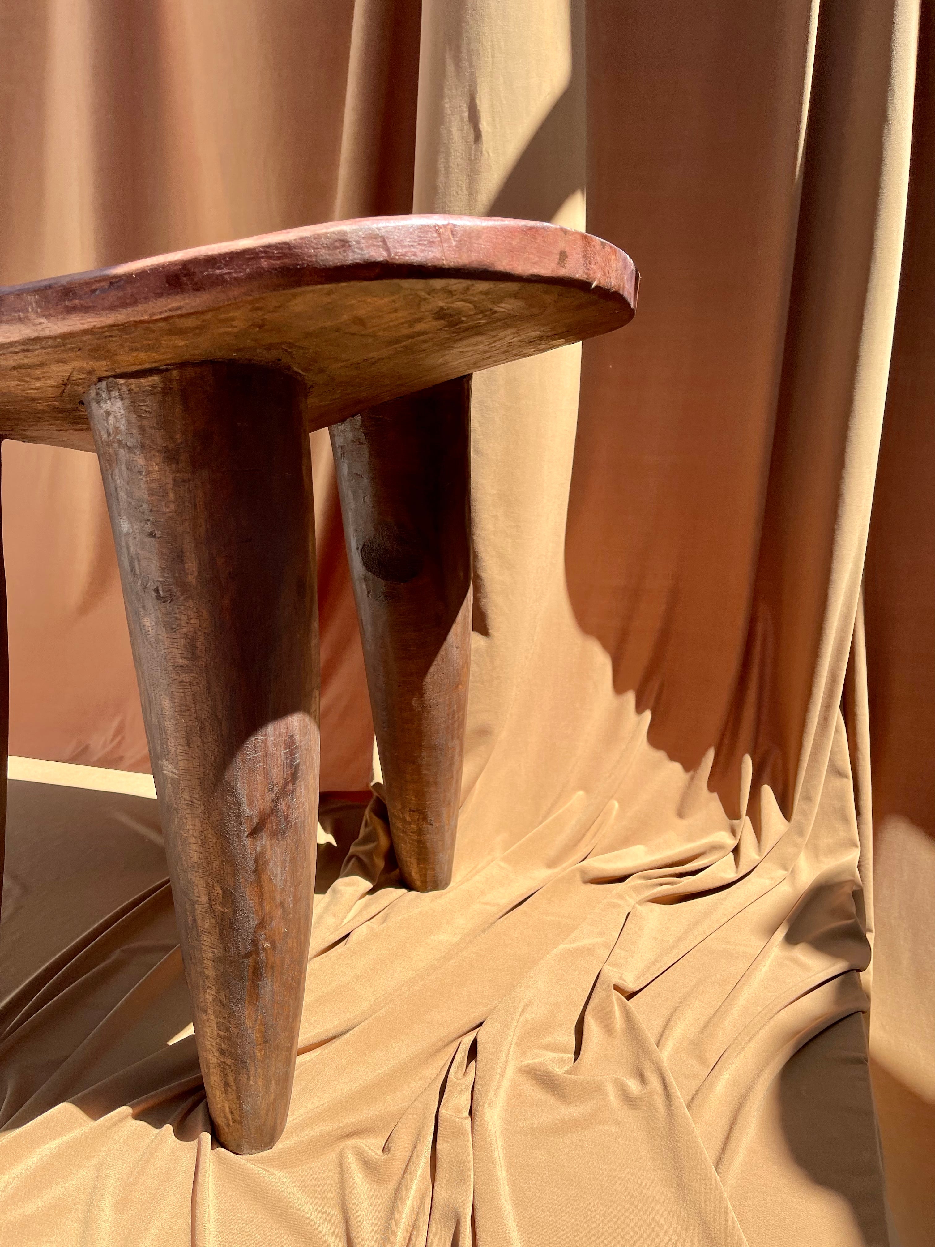 Large Vintage Senufo Stool/End Table from the Ivory Coast⁠⁠ • 03