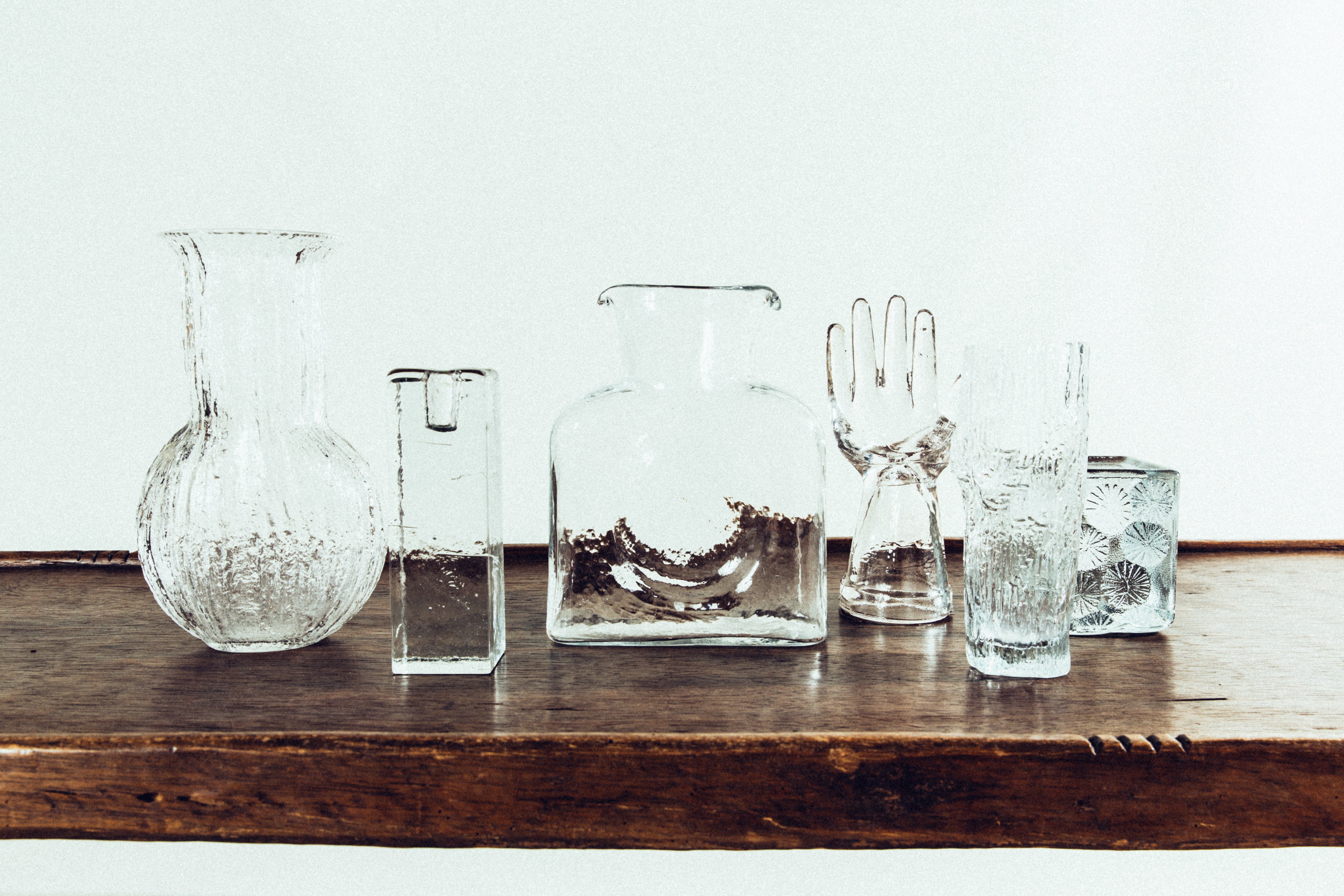 Blenko Glass Carafe • 2 Available • Vintage