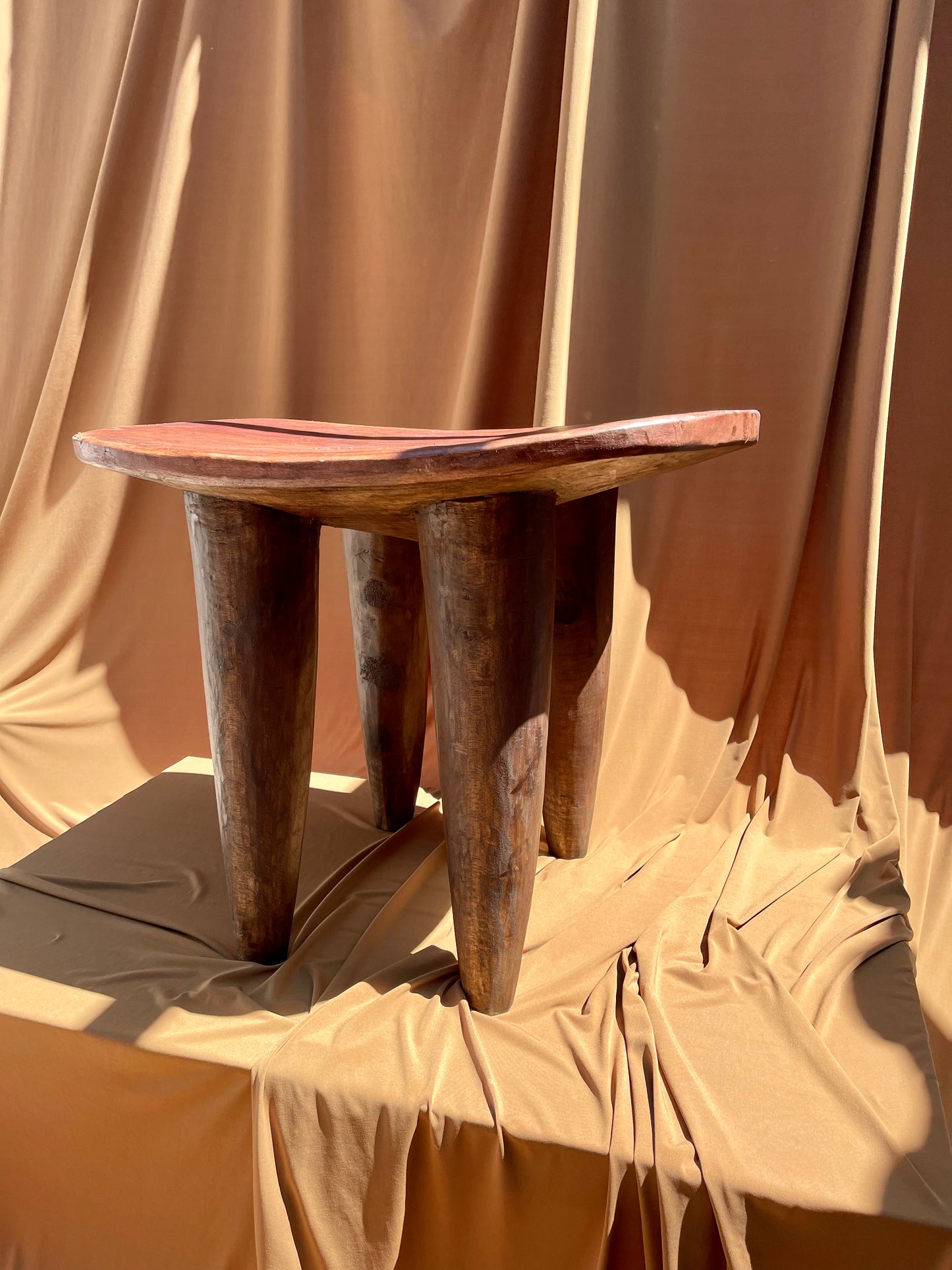 Large Vintage Senufo Stool/End Table from the Ivory Coast⁠⁠ • 03