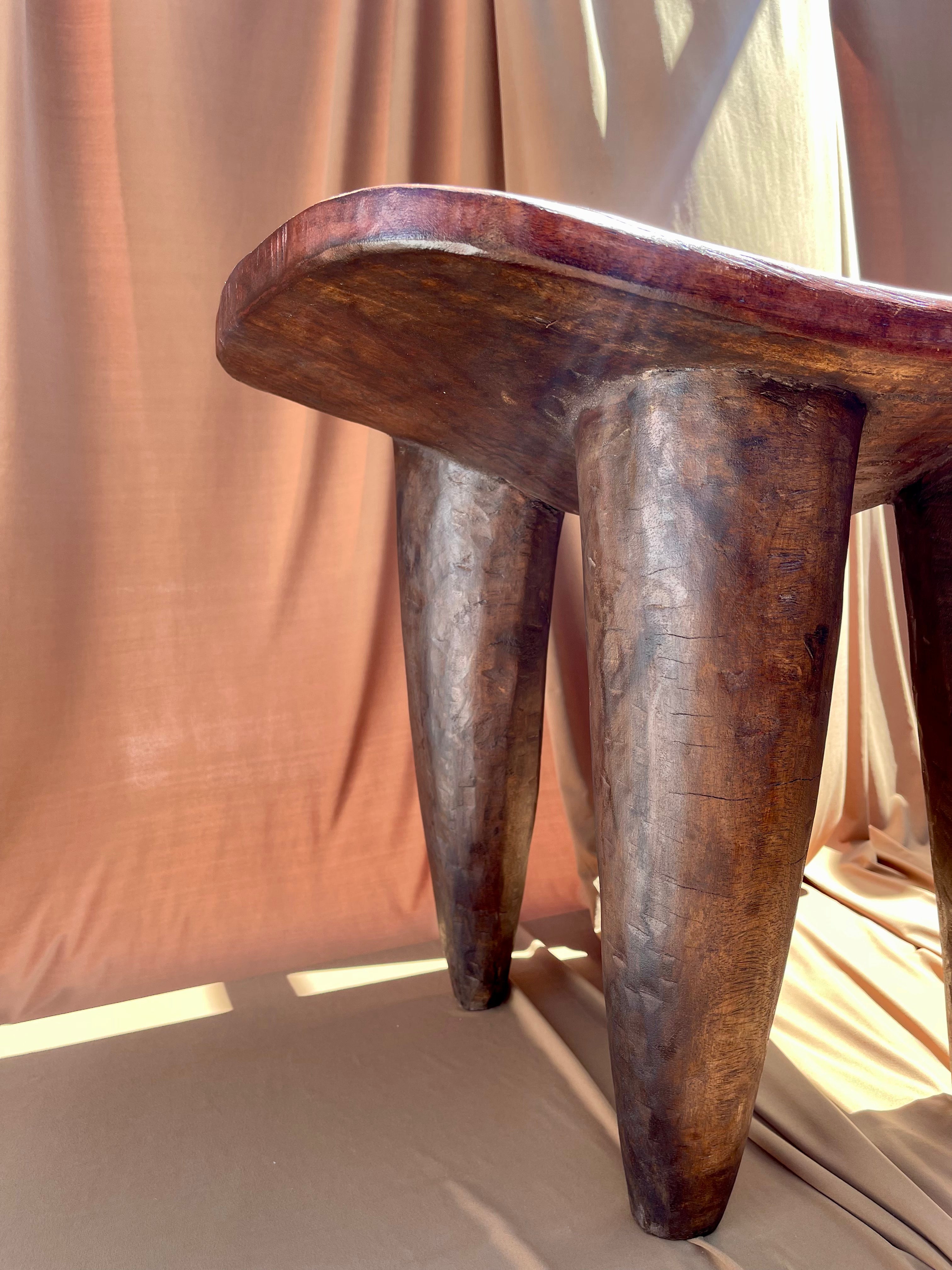 Large Vintage Senufo Stool/End Table from the Ivory Coast⁠⁠ • 04