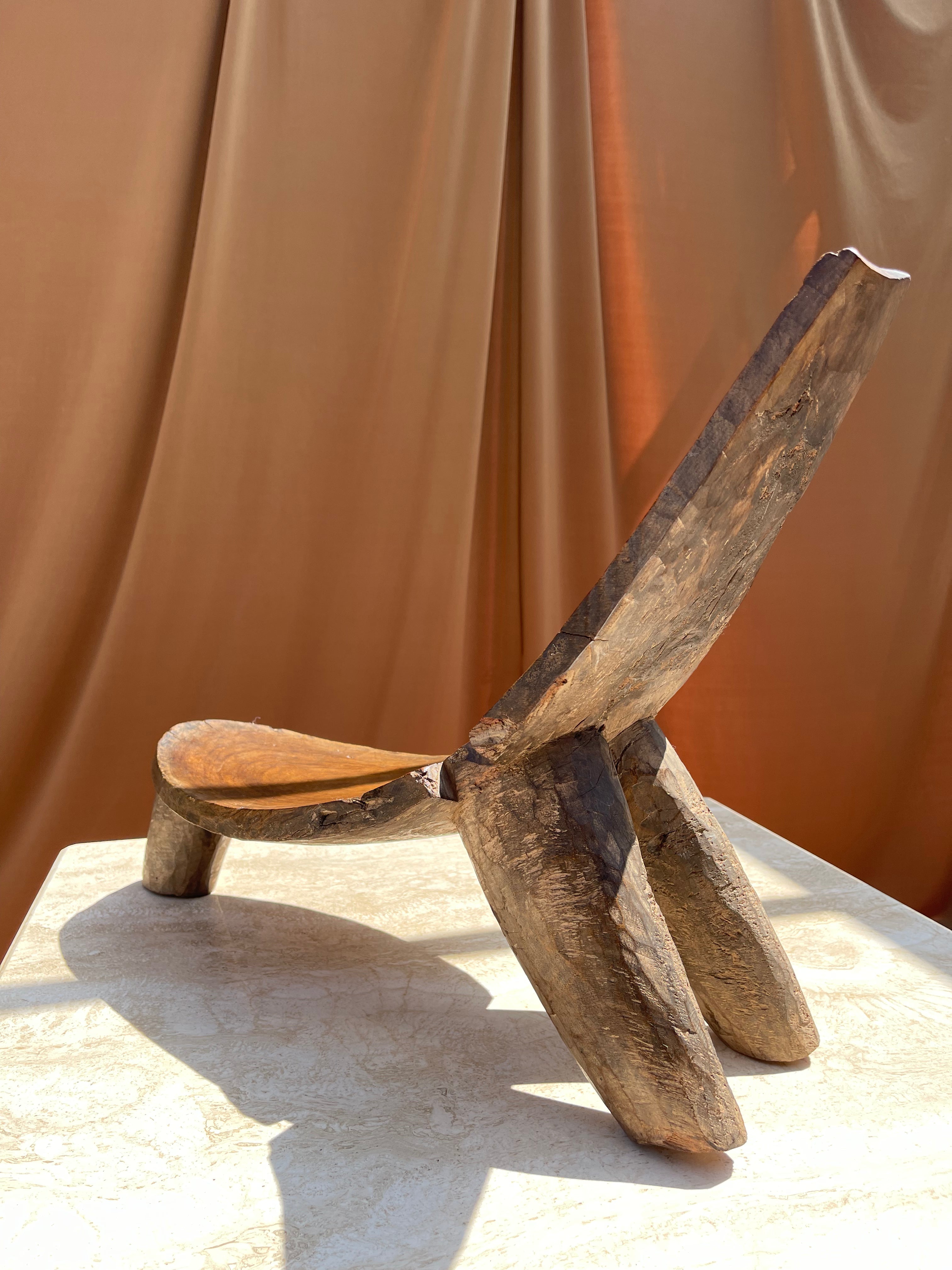 Antique Lobi Seat handmade in Burkina Faso⁠⁠ • 02