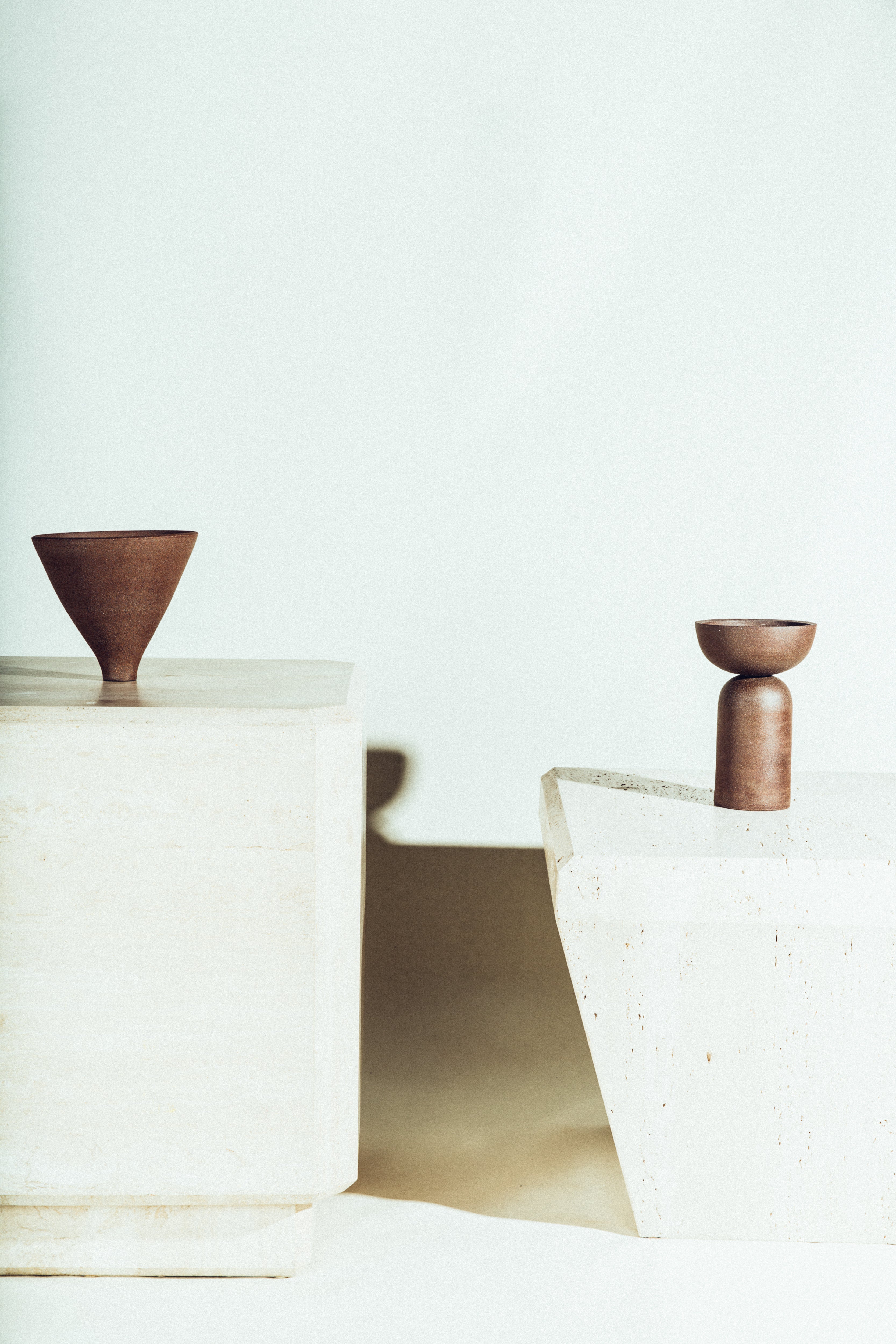 Earth Stone Sculptural Vessel 02