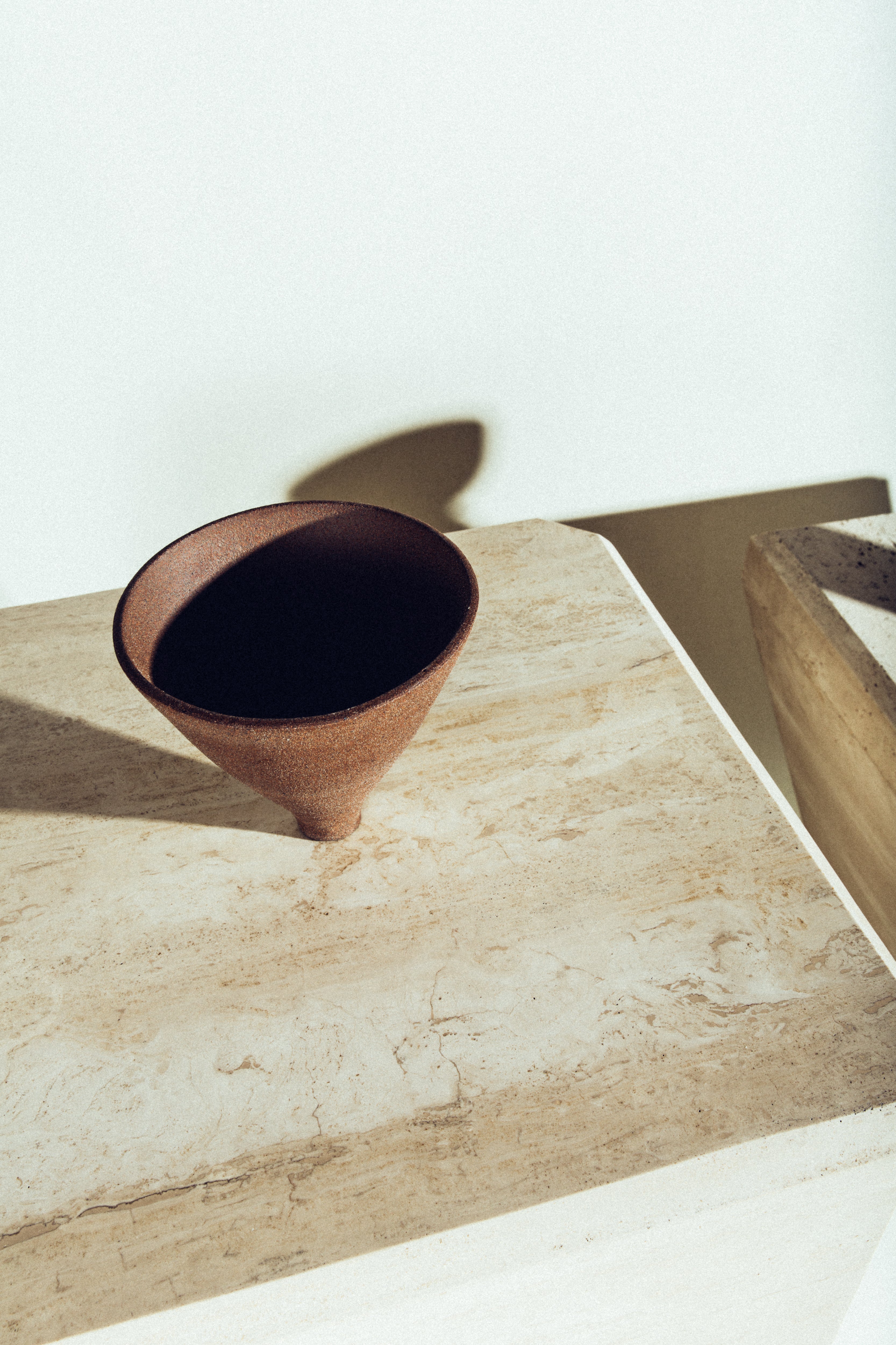 Earth Stone Sculptural Vessel 01