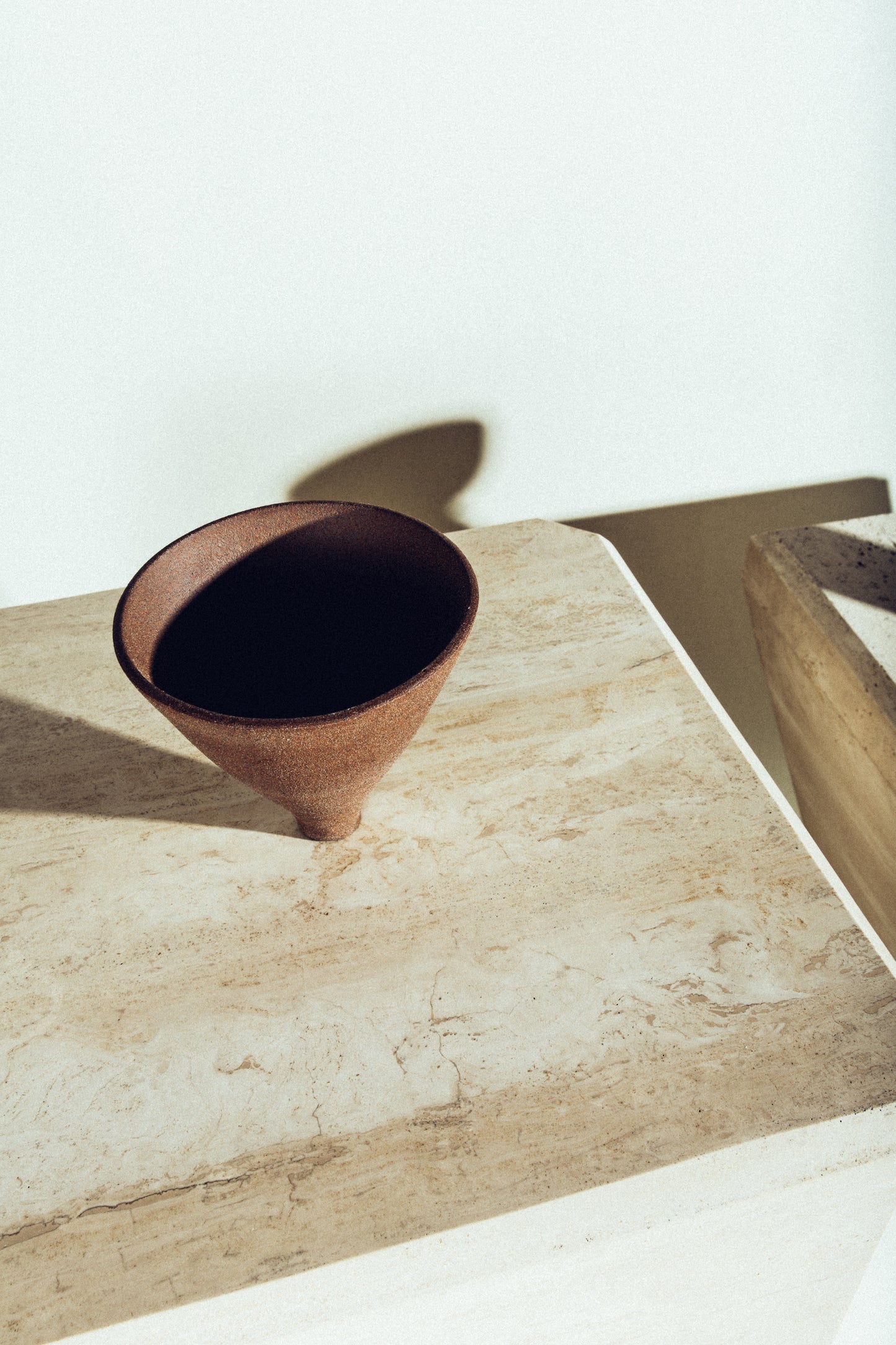 Earth Stone Sculptural Vessel 01