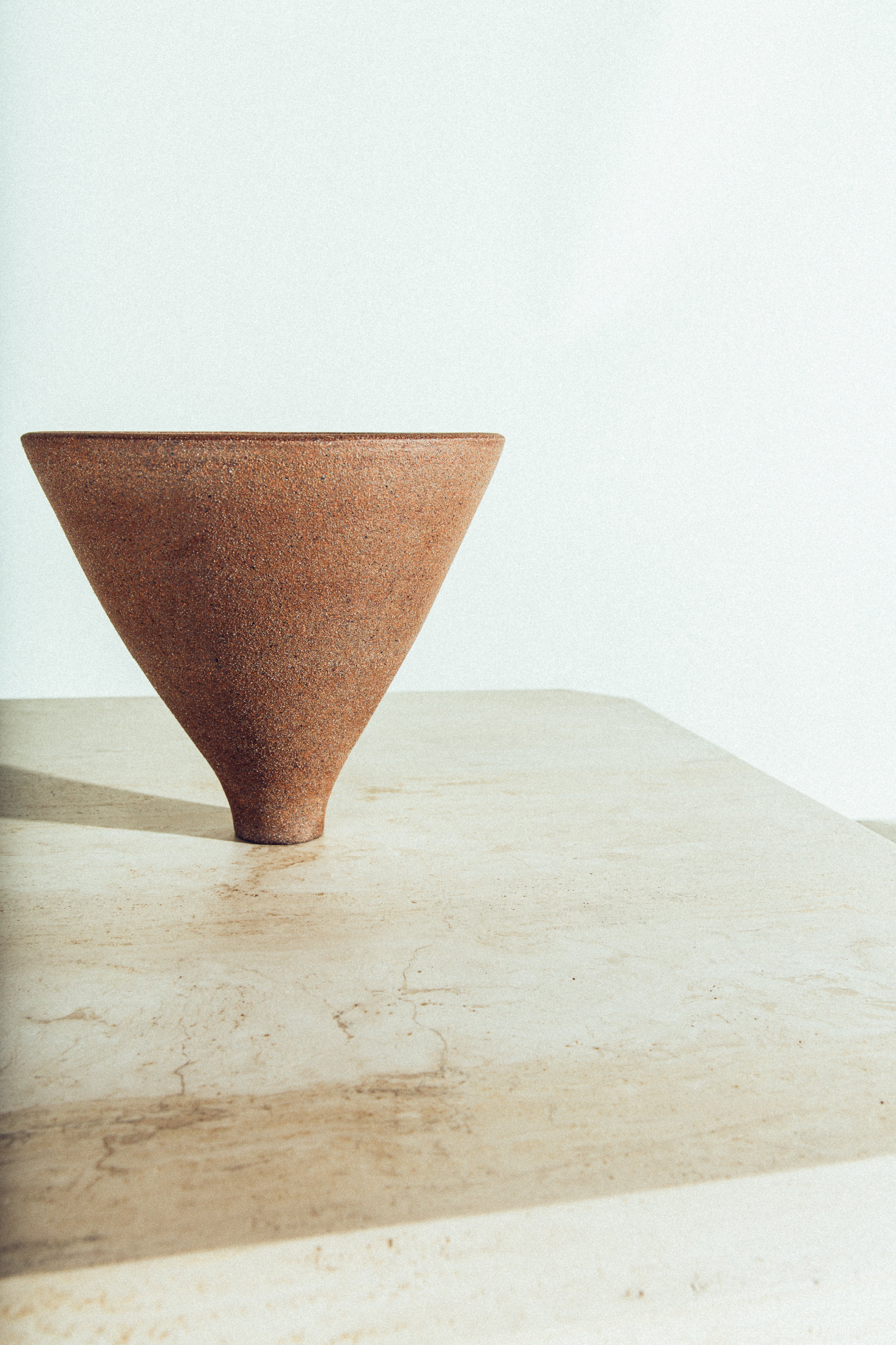 Earth Stone Sculptural Vessel 01