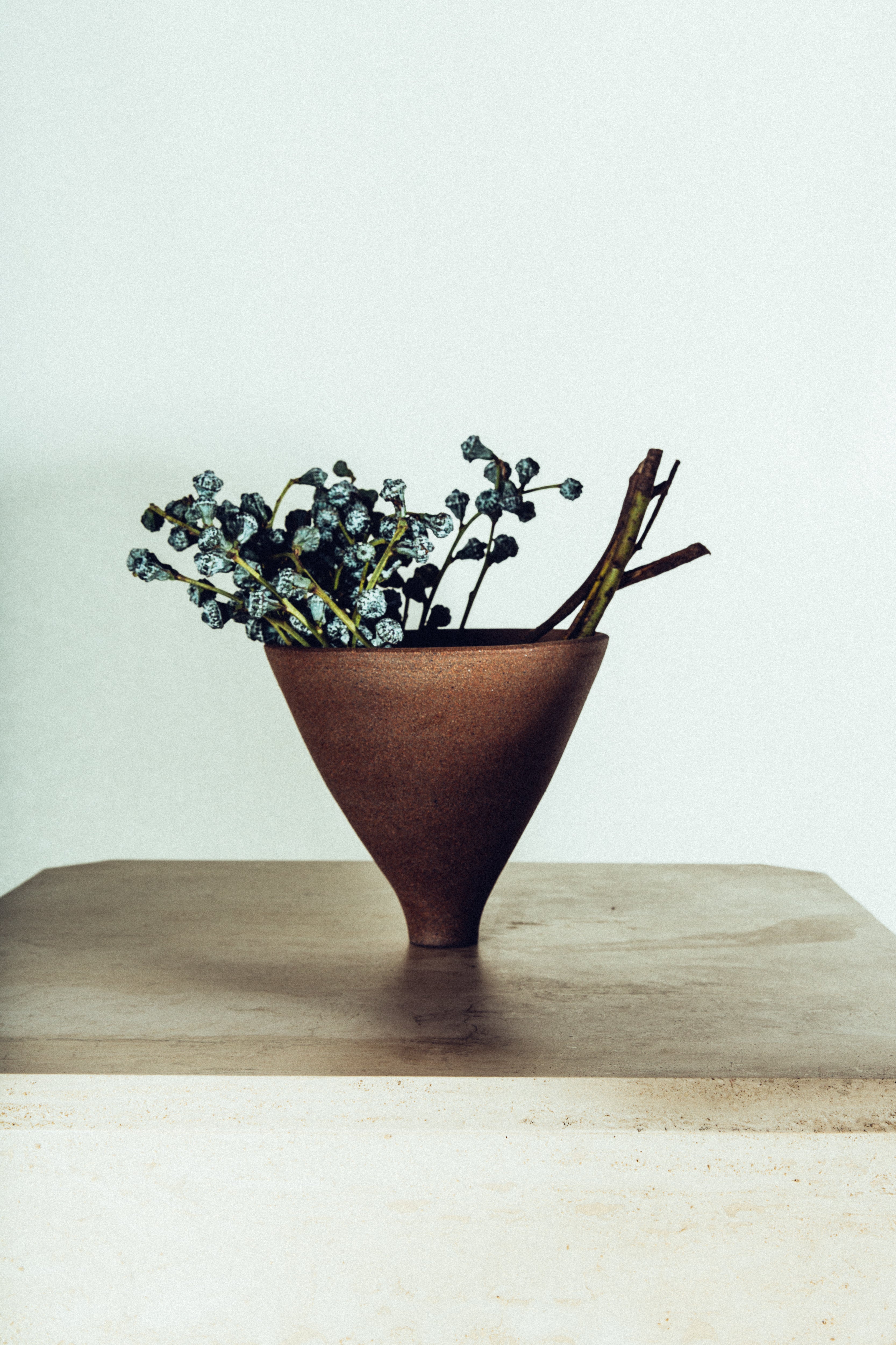 Earth Stone Sculptural Vessel 01