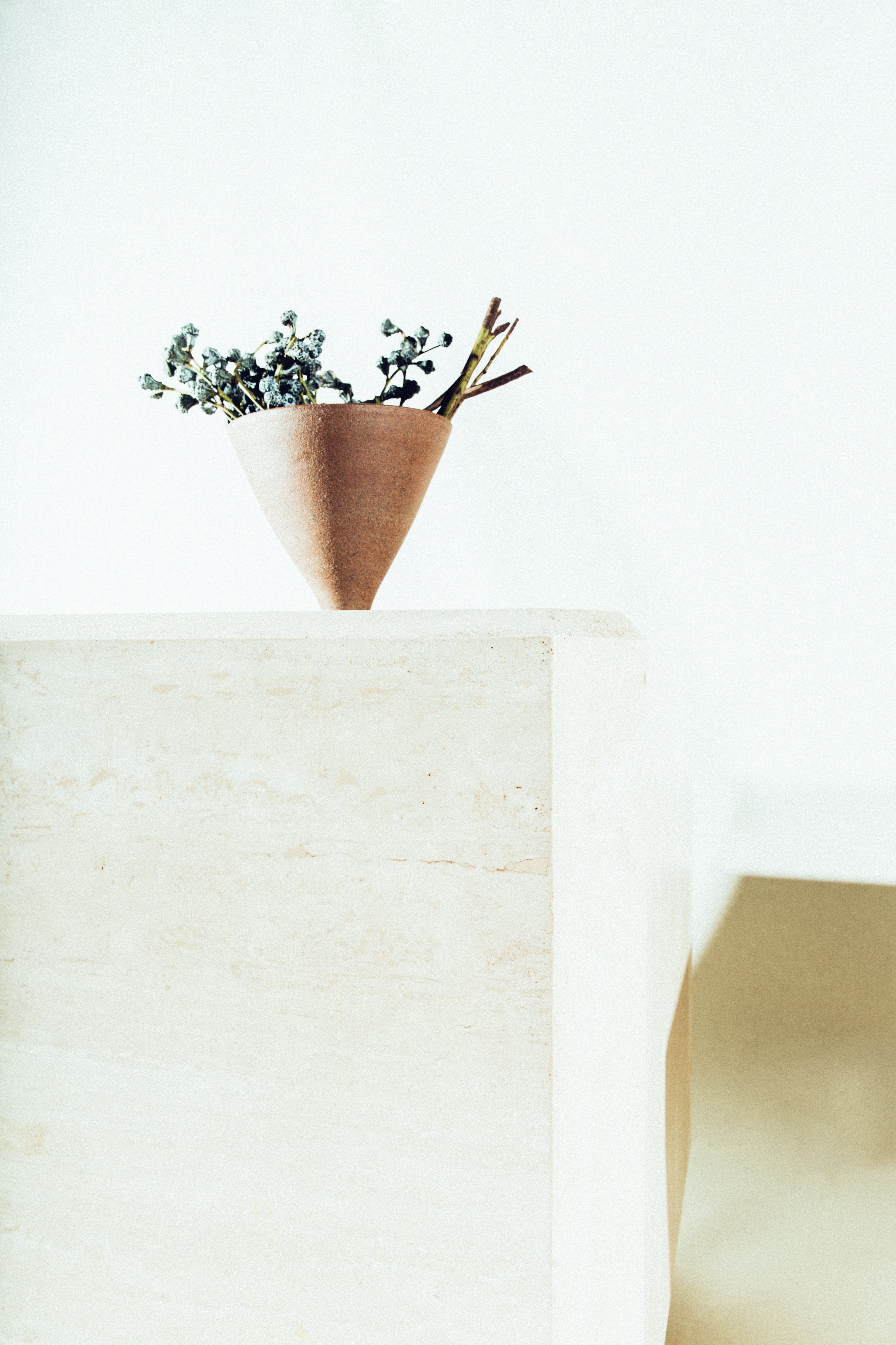 Earth Stone Sculptural Vessel 01